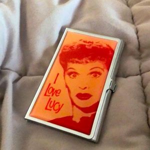 Rare I Love Lucy business card holder!